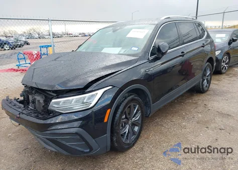 2022 Volkswagen Tiguan 2.0T Se из США, поврежденный, VIN 3VV3B7AX4NM150534